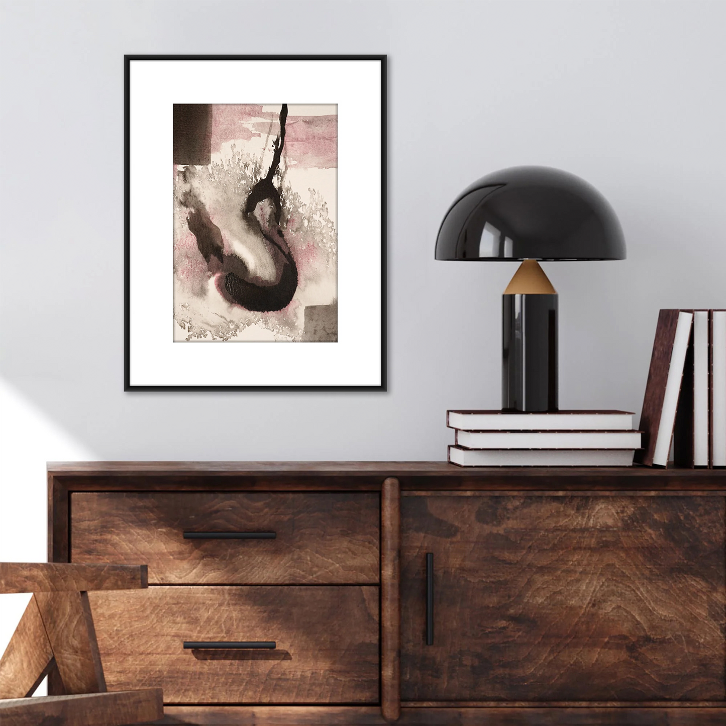 Original Watercolor Abstract Painting On Paper, Metamorphosis Series, #MT-103-57