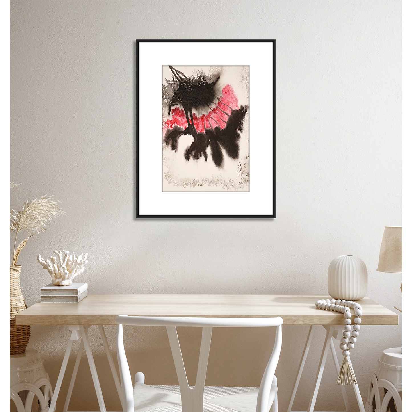 Original Watercolor Abstract Painting On Paper, Metamorphosis Series, #MT-106-57