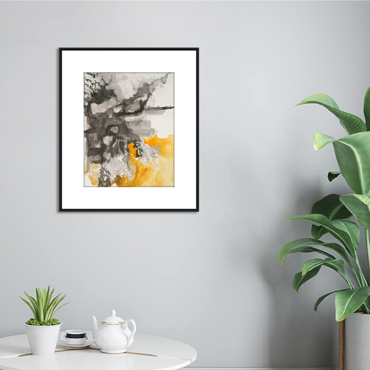 Original Watercolor Abstract Painting On Paper, Metamorphosis Series, #MT-109-810