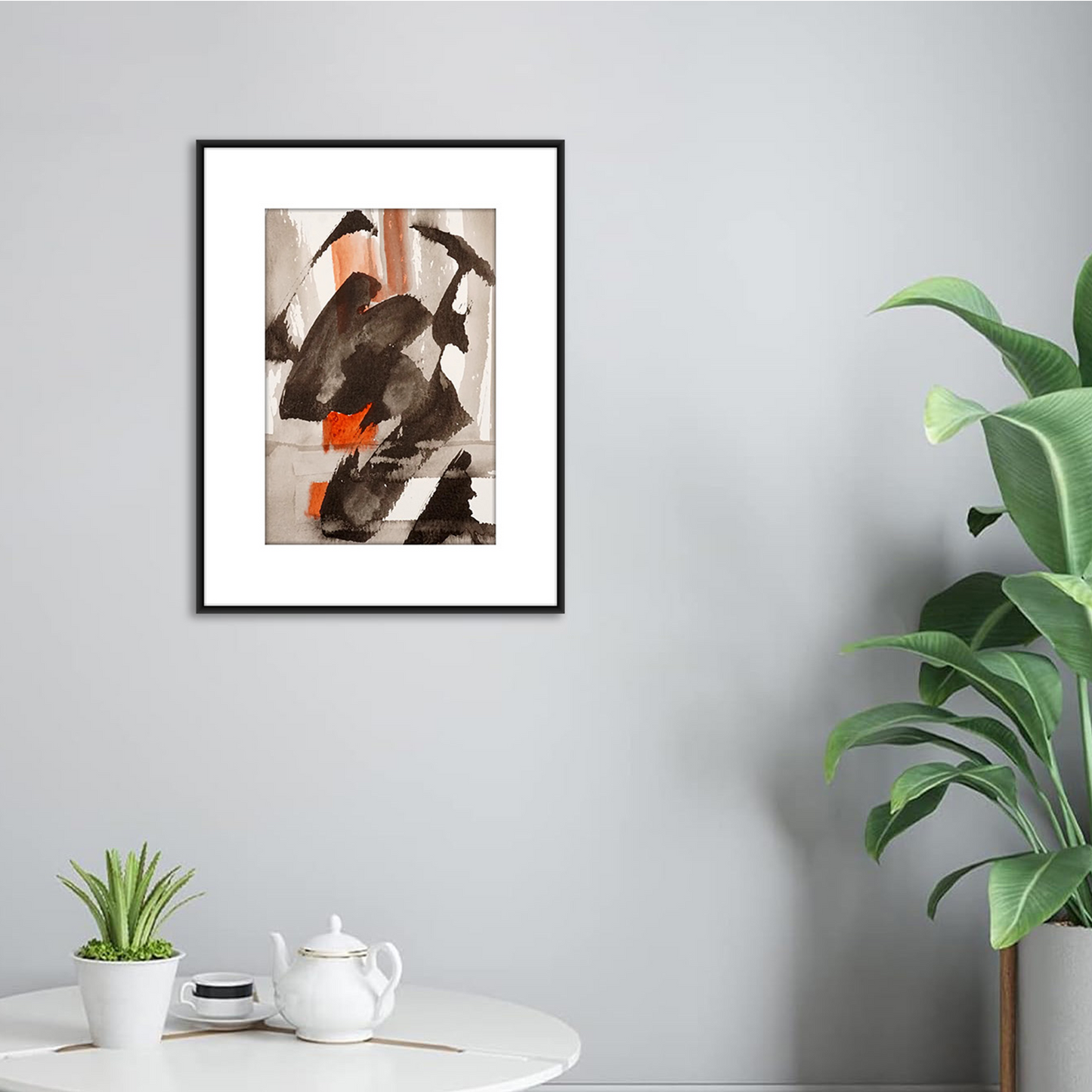 Original Watercolor Abstract Painting On Paper, Metamorphosis Series, #MT-117-57