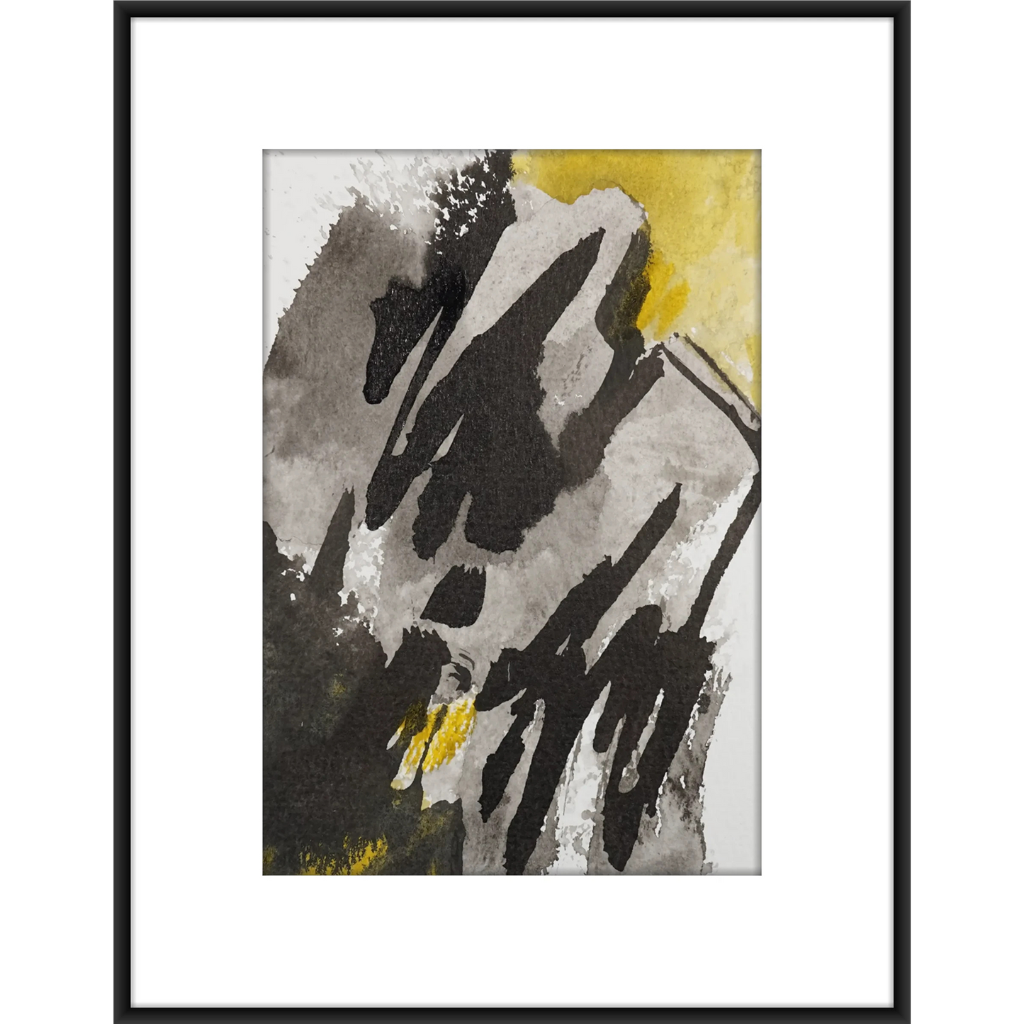 Original Watercolor Abstract Painting On Paper, Metamorphosis Series, #MT-140-57