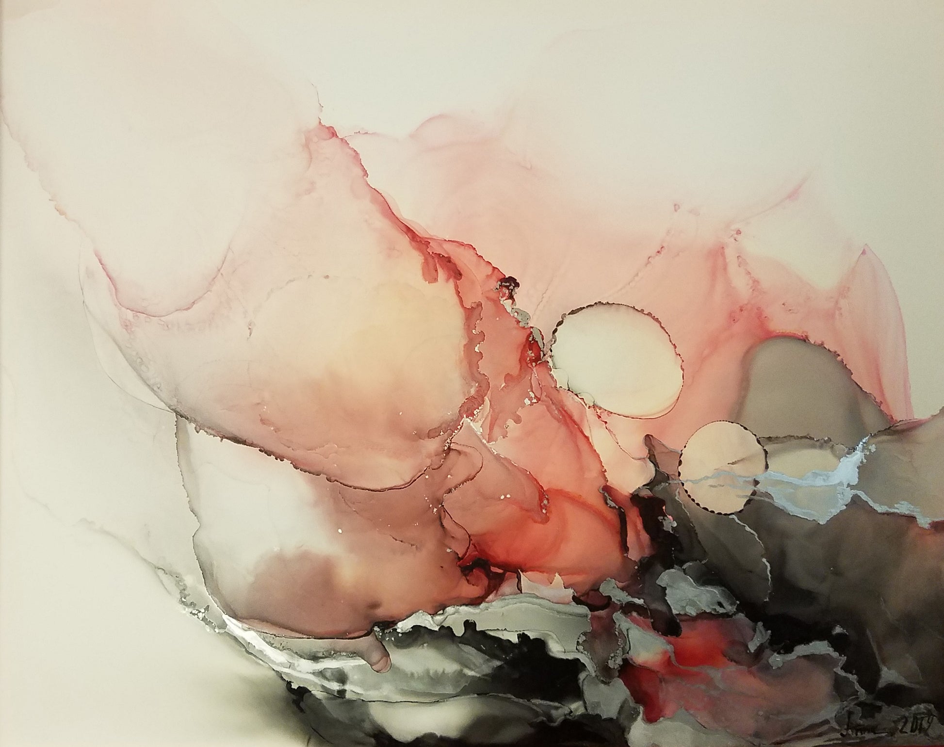 Between The Moons | Abstract Art Painting for Sale | Palette Boutique