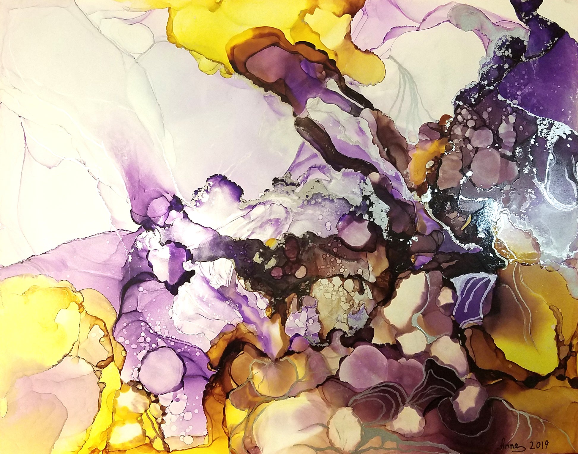 Out From The Deep | Abstract Art Painting for Sale | Palette Boutique
