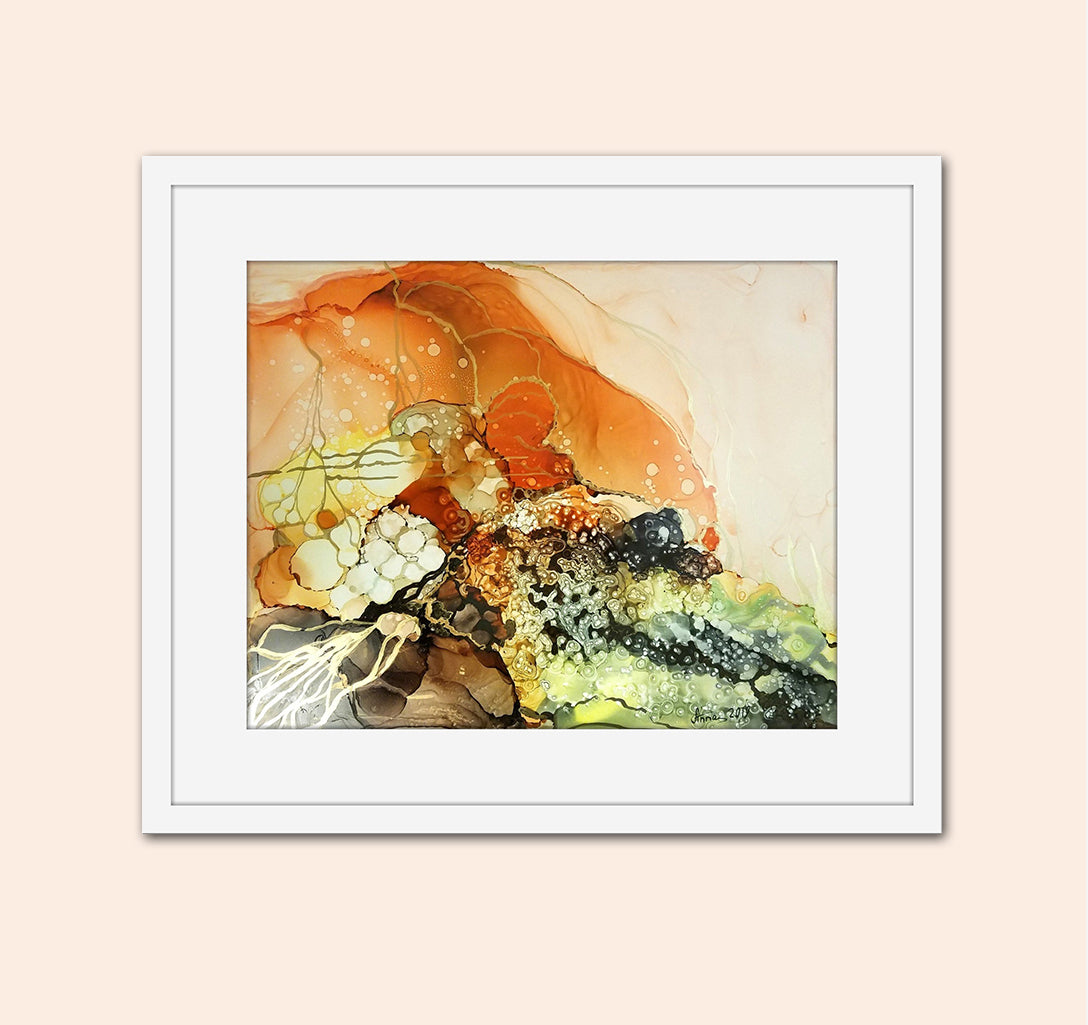 A Corner Of Nature | Abstract Art Painting for Sale | Palette Boutique
