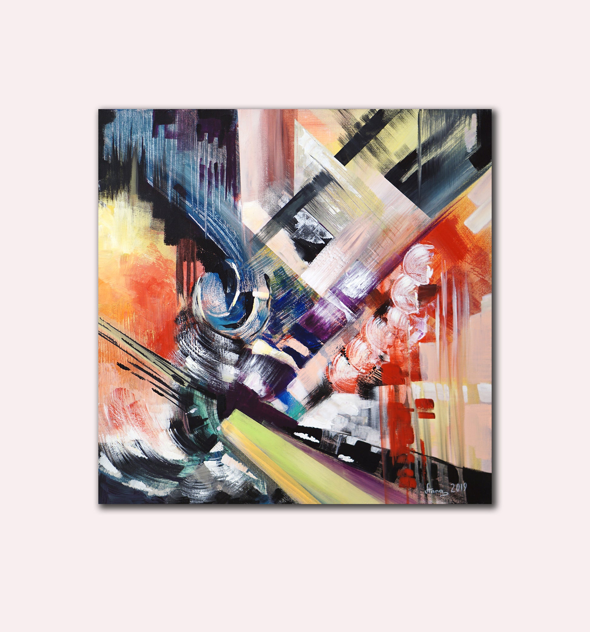 Motion | Abstract Art Painting for Sale | Palette Boutique