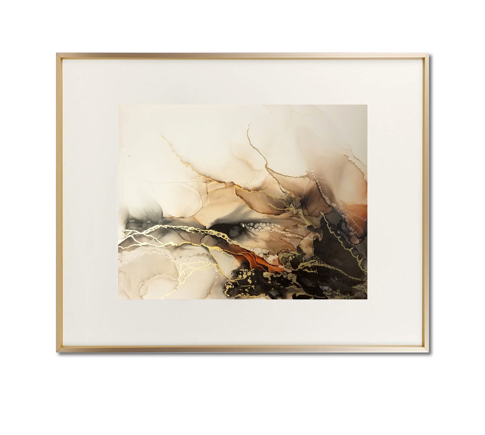 Between The Moons | Abstract Art | Palette Boutique