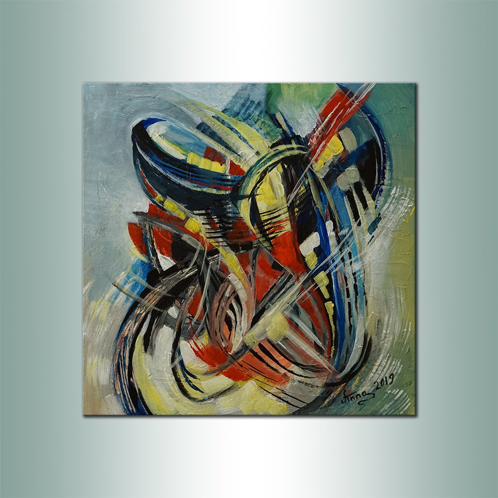 Dancing Wind | Abstract Art Painting for Sale | Palette Boutique