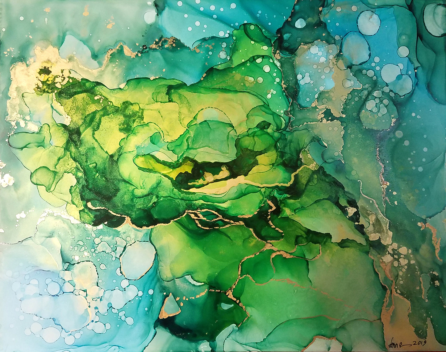 Between The Moons | Abstract Art | Palette Boutique