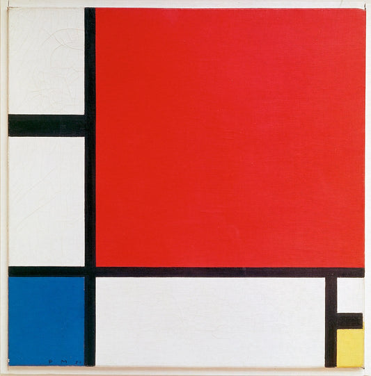 Composition II in Red, Blue, and Yellow Artist: Piet Mondrian