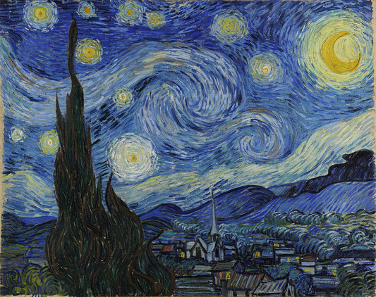 The Starry Night Painting by Vincent van Gogh