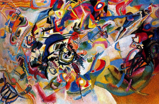 Vassily Kandinsky 1913- Composition 7