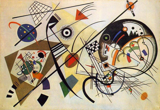 Wassily Kandinsky, Transverse Line, 1923