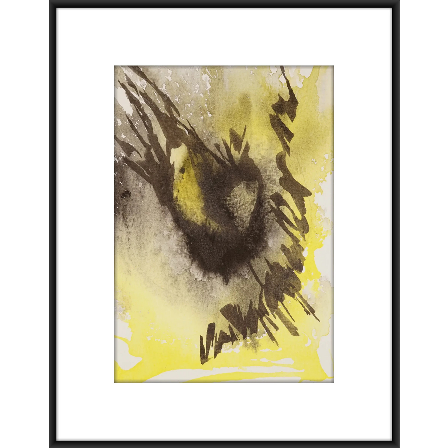 Original Watercolor Abstract Painting On Paper, Metamorphosis Series, #MT-102-57