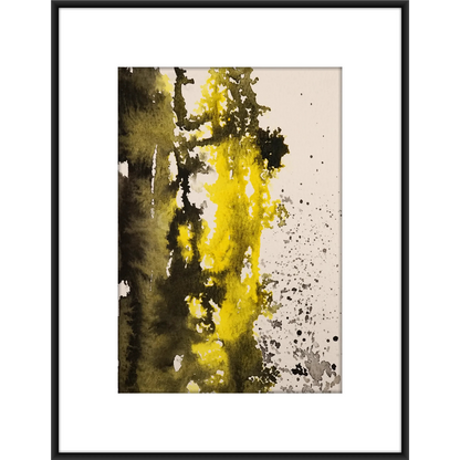 Original Watercolor Abstract Painting On Paper, Metamorphosis Series, #MT-123-57