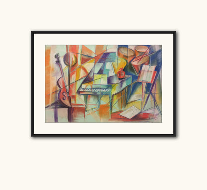 Forgotten melody | Abstract Art Painting for Sale | Palette Boutique