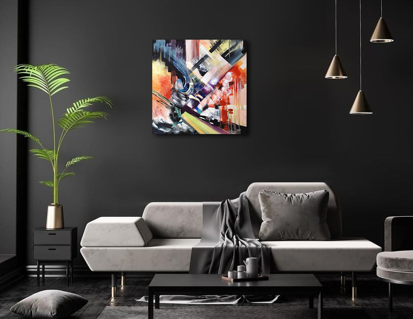 Motion | Abstract Art Painting for Sale | Palette Boutique