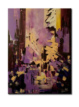 Load image into Gallery viewer, Purple Rain | Abstract Art Painting for Sale | Palette Boutique
