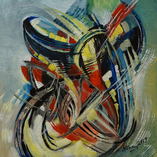 Dancing Wind | Abstract Art Painting for Sale | Palette Boutique