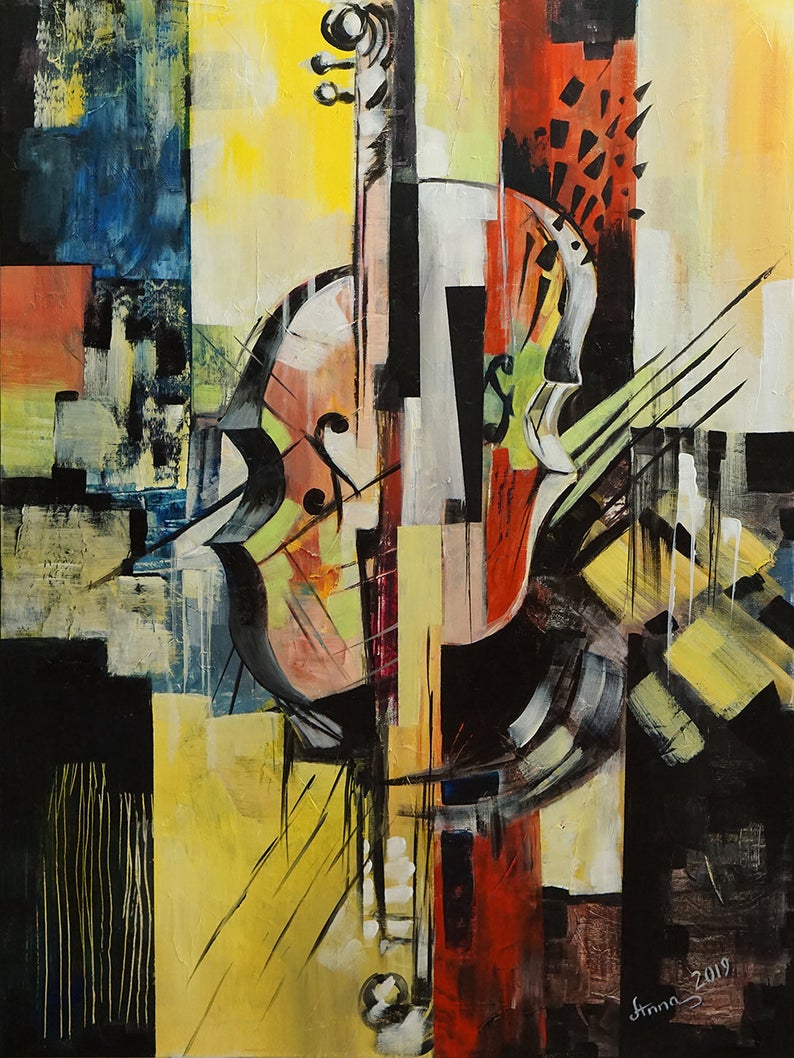 Music Of Silence | Abstract Art Painting for Sale | Palette Boutique